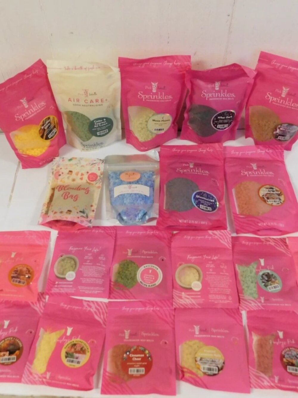 Pink Zebra Sprinkles Fragranced Wax Melts Collection